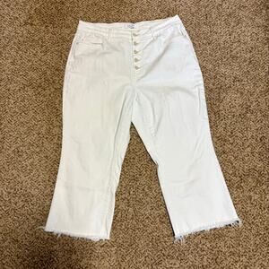 White Judy Blue High Rise Los Angeles Jeans